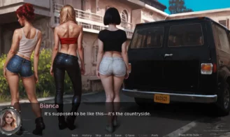 Three Chicks and a Loser The Cursed Mansion Adult Game Screenshots (4)
