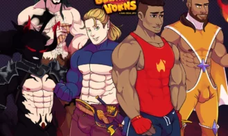 Burning Horns – A Bara Isekai JRPG porn xxx game download cover