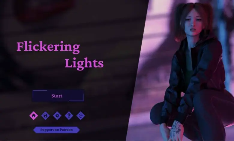Flickering Lights porn xxx game download cover