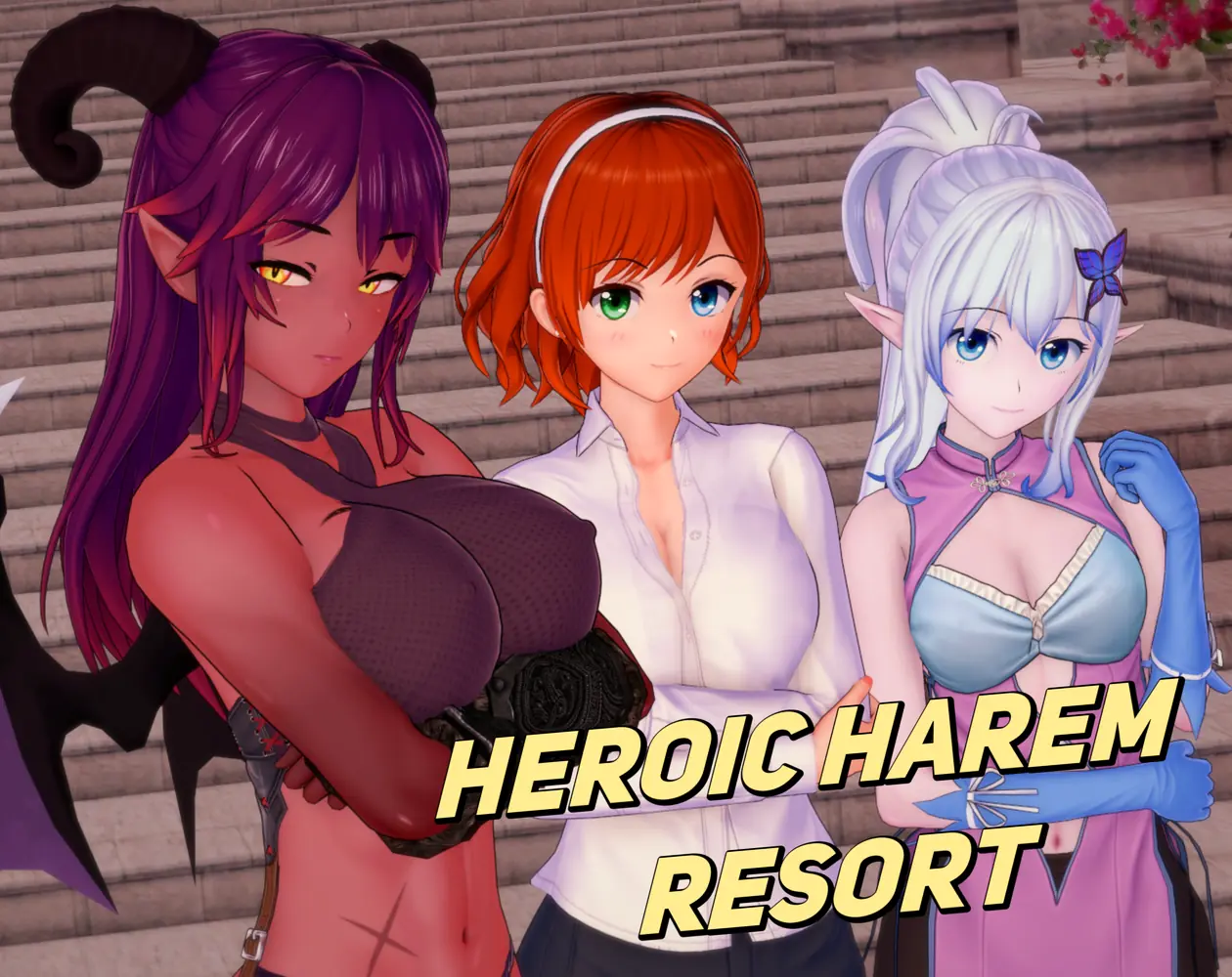 Heroic Harem Resort porn xxx game download cover