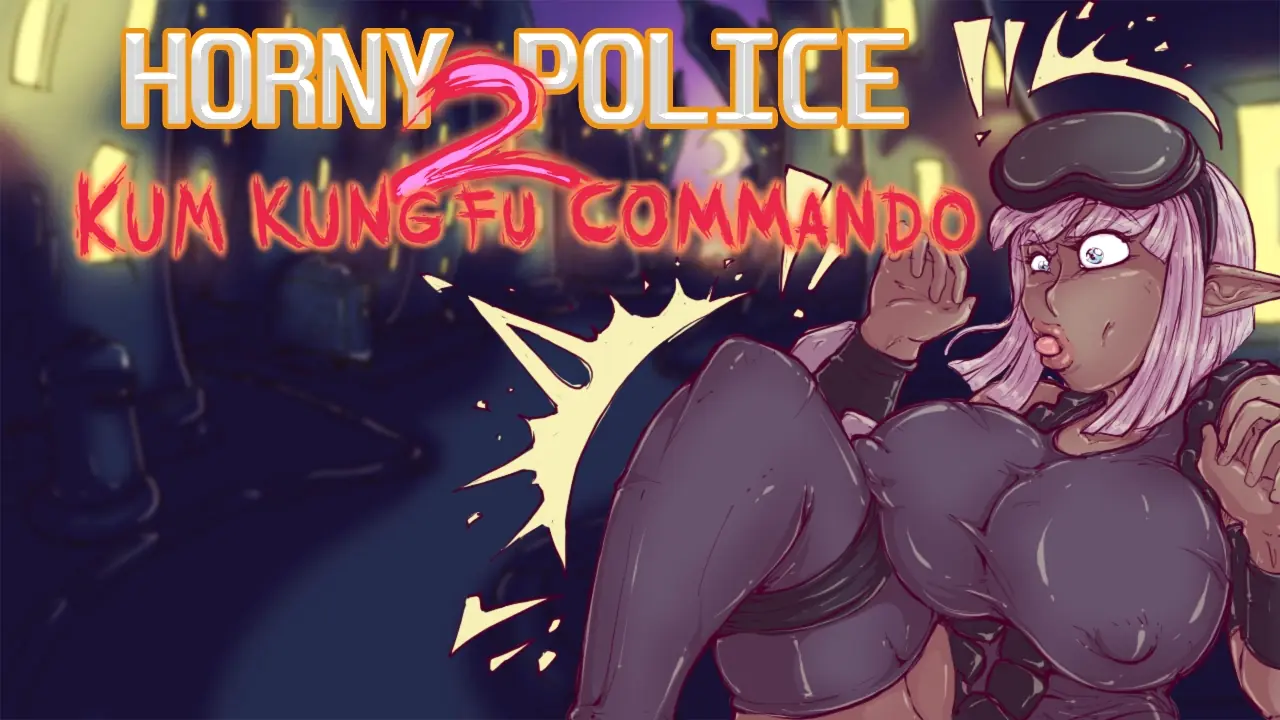 Horny Police 2 – Kum Kung Fu Commando porn xxx game download cover
