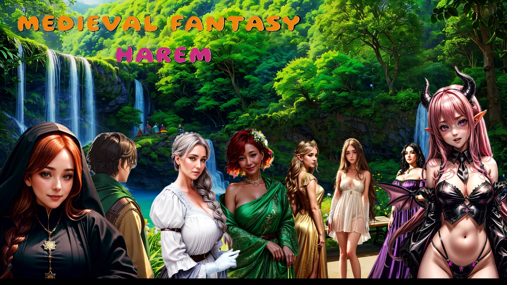Medieval Fantasy Harem porn xxx game download cover