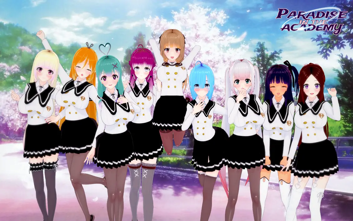 Paradise in the Academy porn xxx game download cover