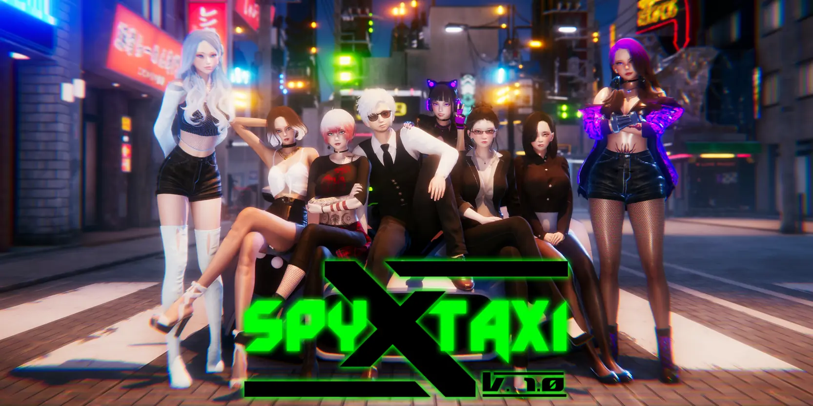 Spy X Taxi porn xxx game download cover