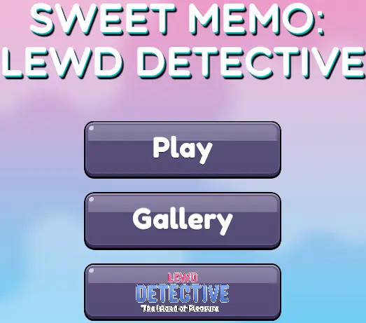 Sweet Memo Lewd Detective porn xxx game download cover