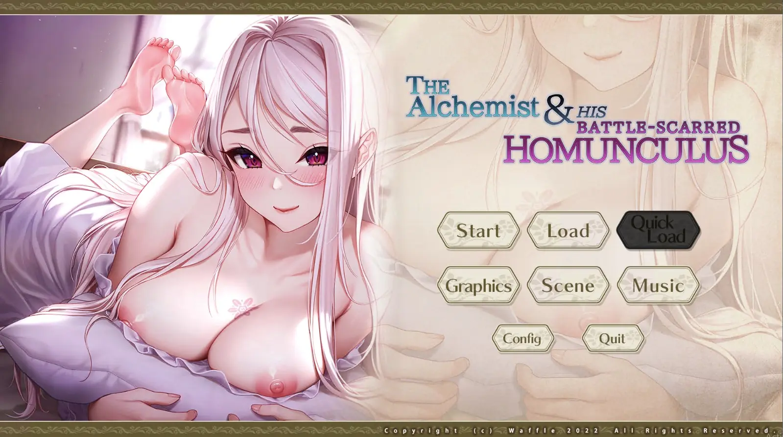The Alchemist & His Battle-Scarred Homunculus porn xxx game download cover