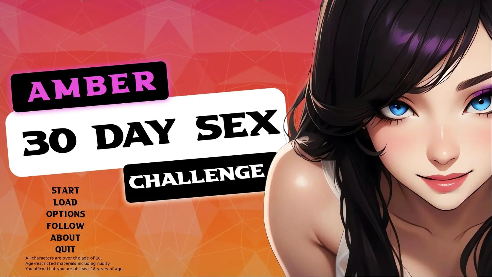 Amber – 30 Day Sex Challenge porn xxx game download cover