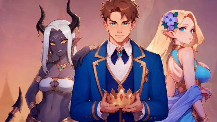Becoming a King porn xxx game download cover