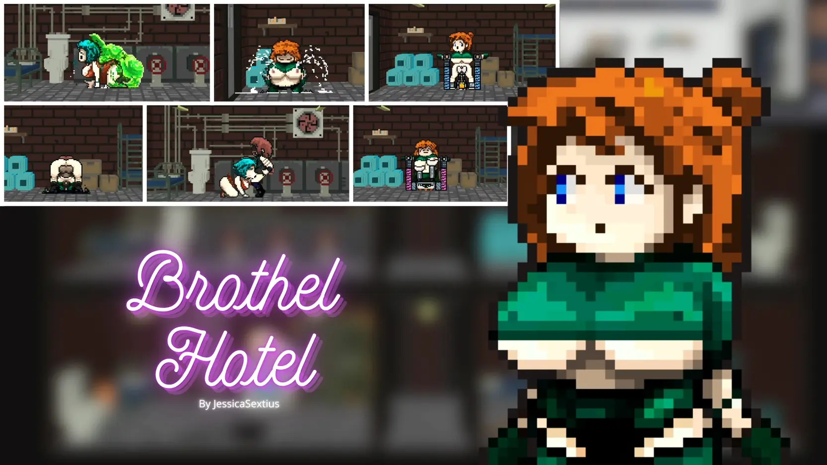 Brothel Hotel porn xxx game download cover