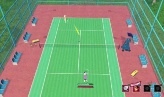 Academy Love Saga Tennis Angels Adult Game Screenshot (2)