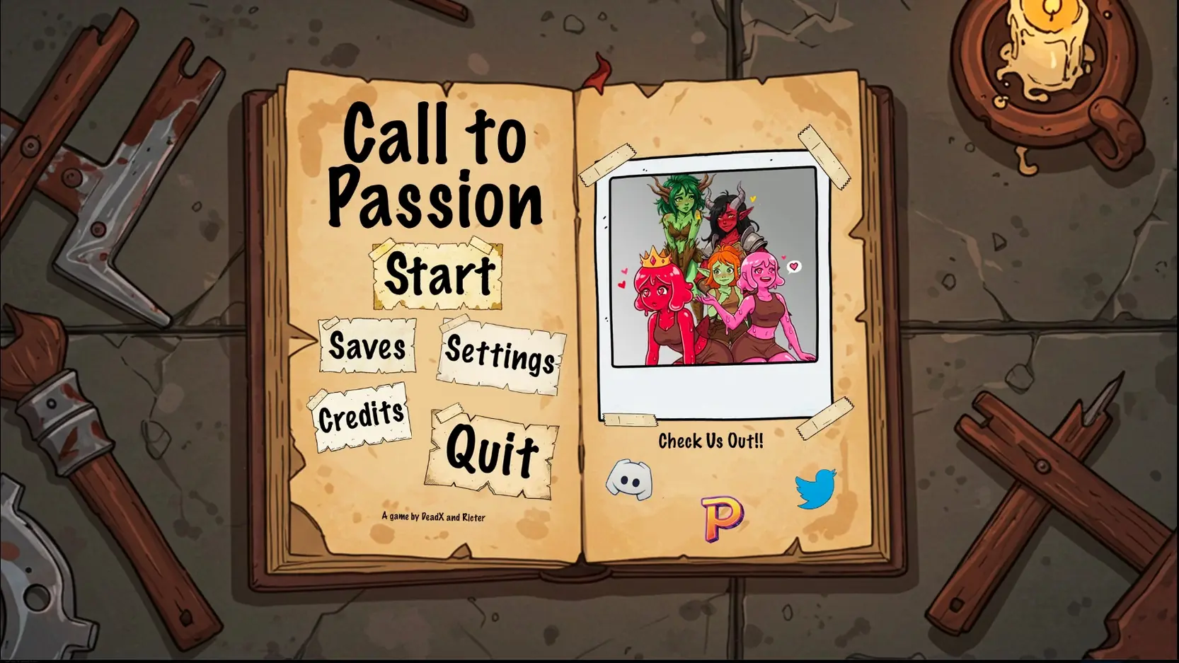 Call to Passion porn xxx game download cover