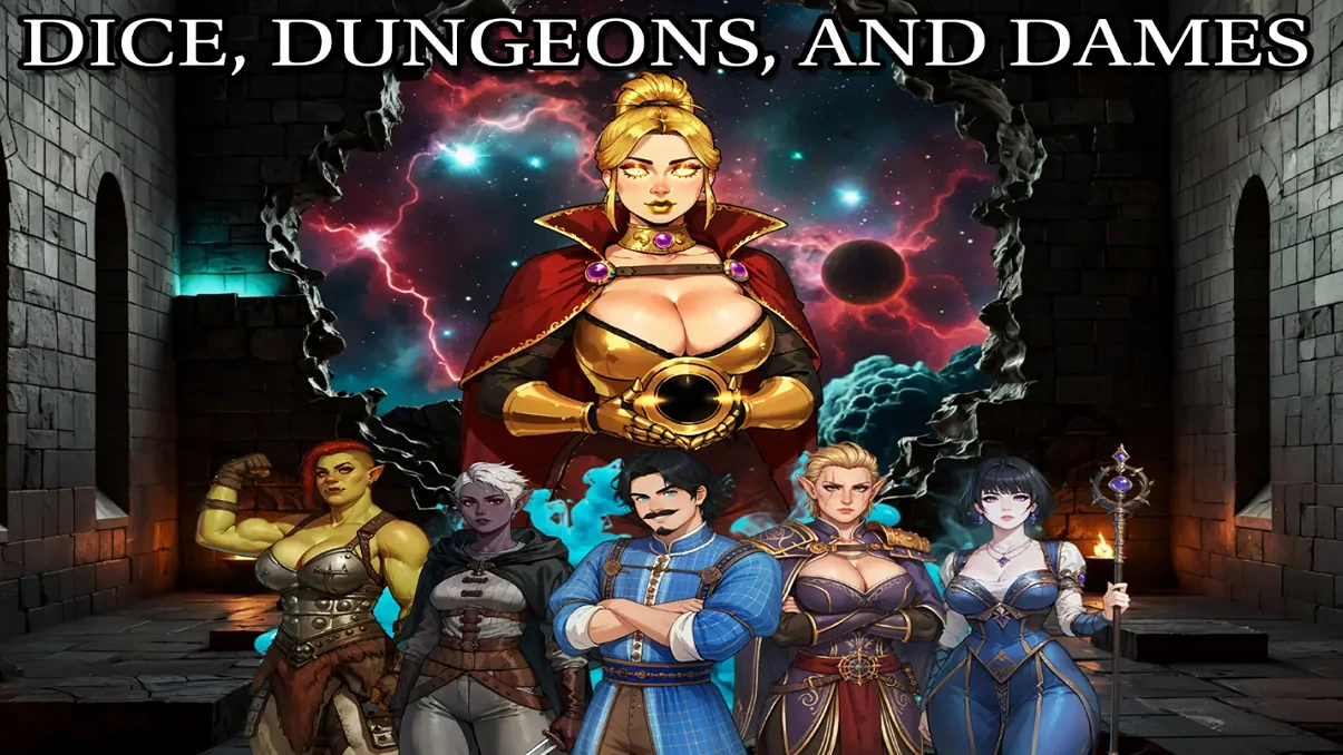 Dice, Dungeons, and Dames porn xxx game download cover
