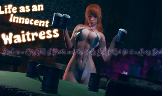 Life as an Innocent Waitress porn xxx game download cover