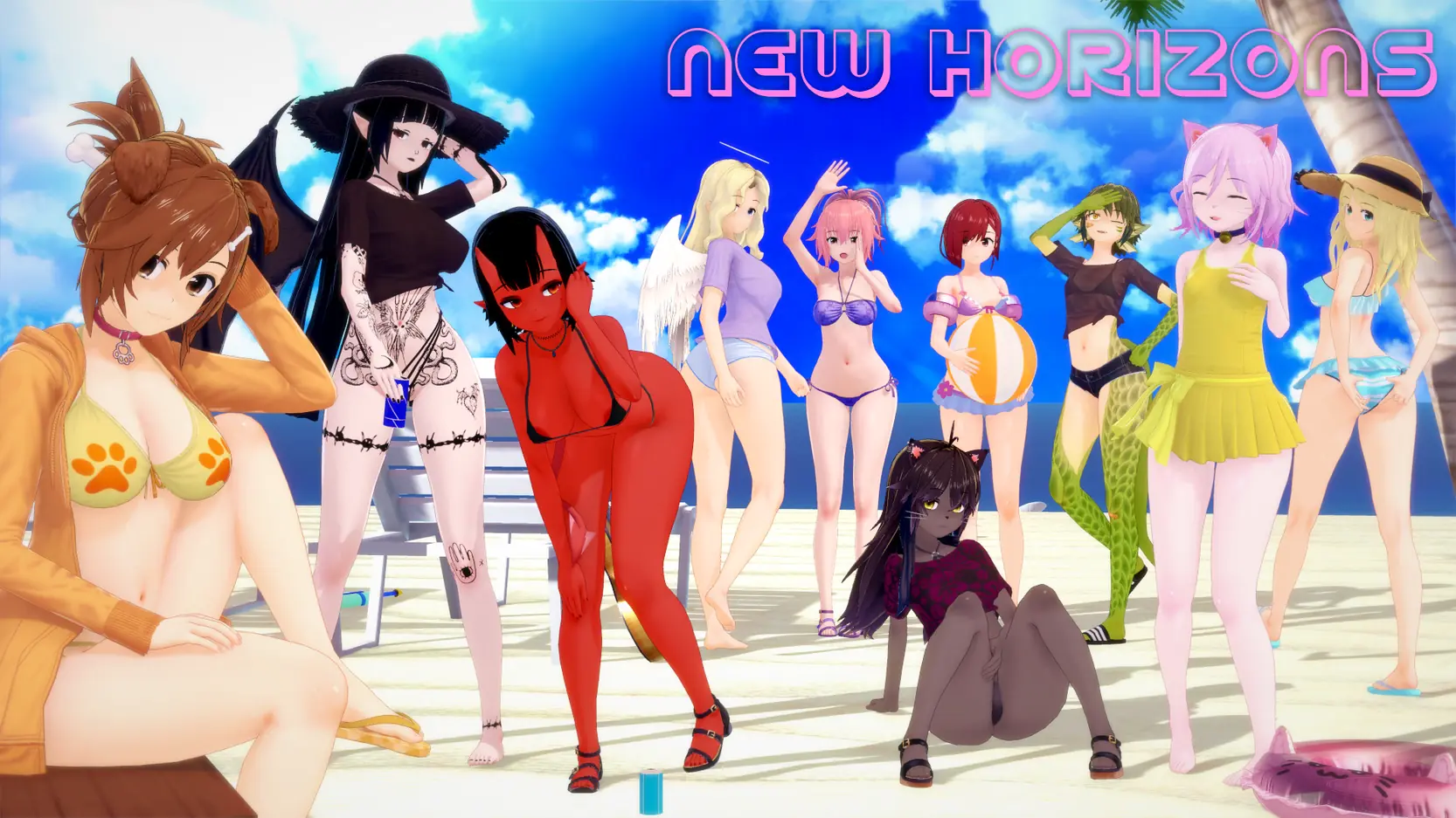 New Horizons porn xxx game download cover