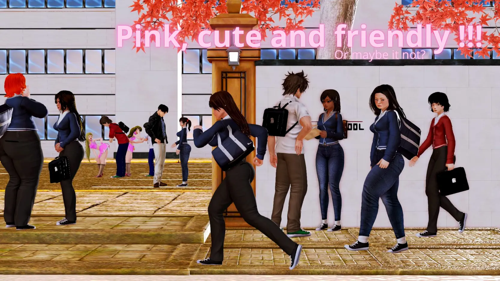 Pink Cute and Friendly or Maybe Not? porn xxx game download cover
