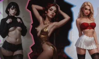 Three and One: The Cursed Mansion porn xxx game download cover