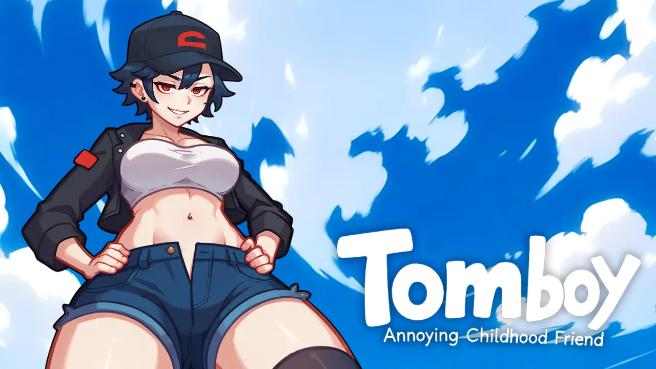 Tomboy Annoying Childhood Friend porn xxx game download cover