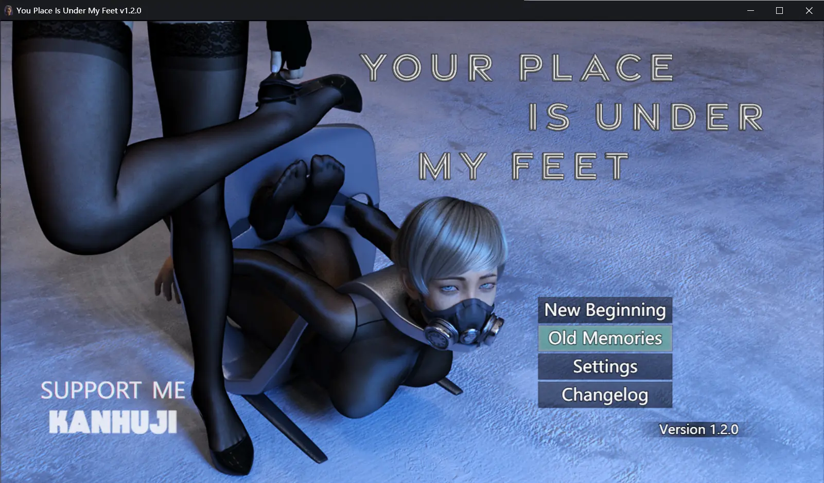 Your Place Is Under My Feet porn xxx game download cover
