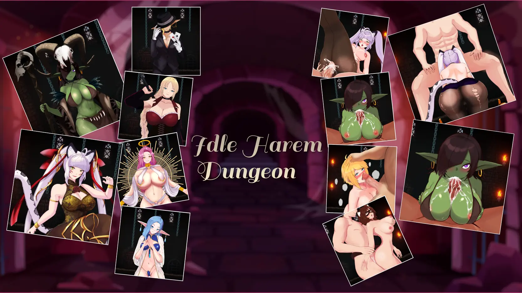 Idle Harem Dungeon porn xxx game download cover