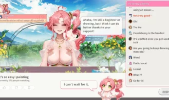 Streaming ON! VTuber Training Adult Game Screenshot (2)