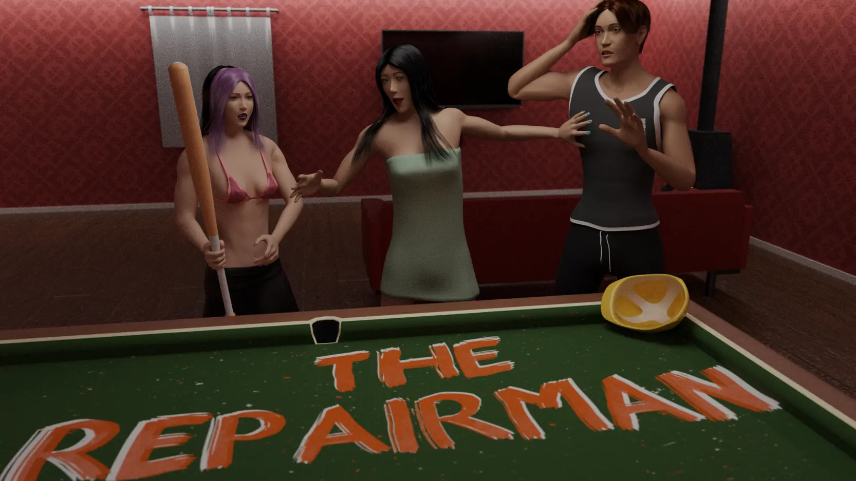 The Repairman porn xxx game download cover