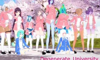 Degenerate University porn xxx game download cover