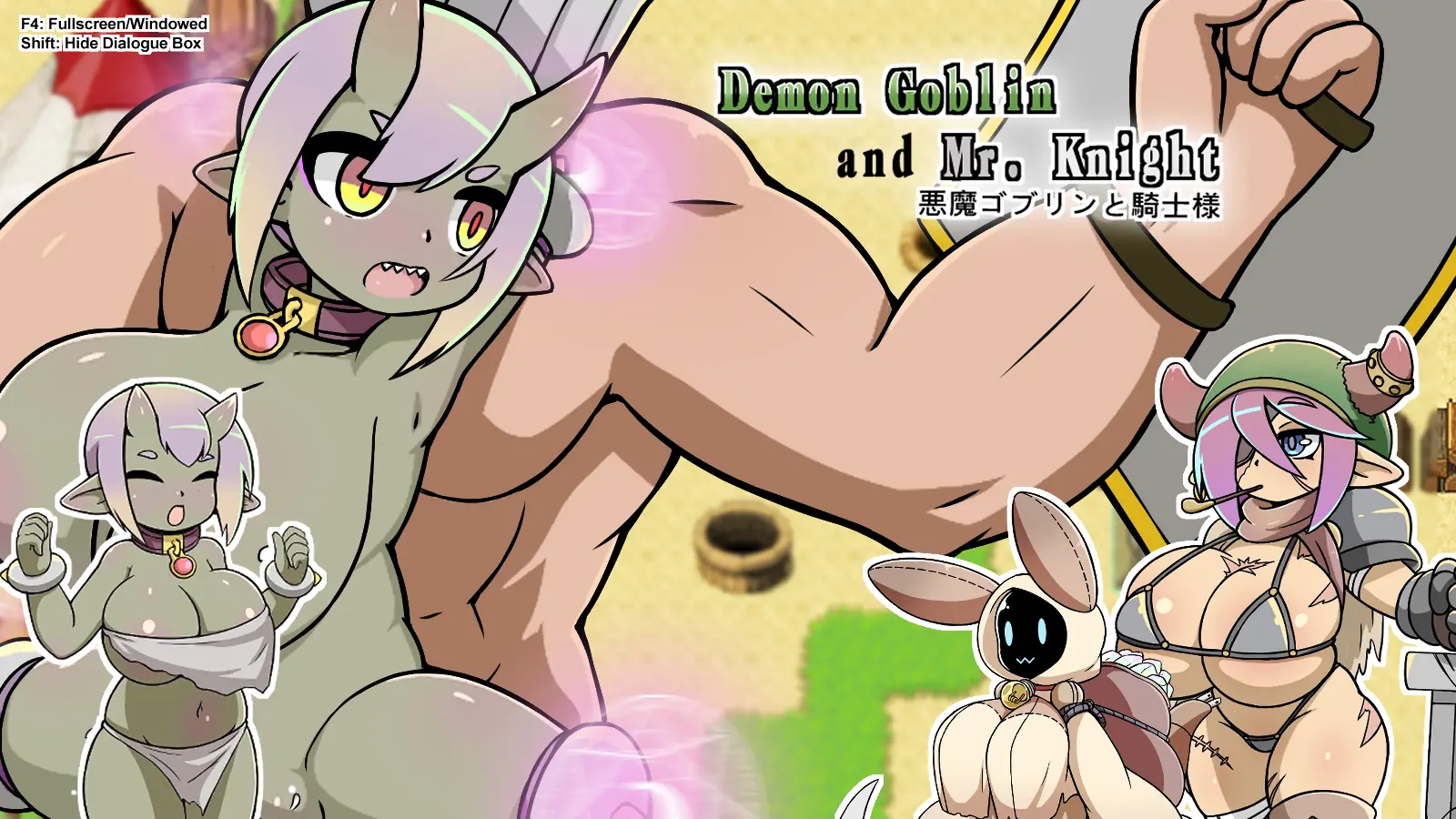 Demon Goblin and Mr. Knight porn xxx game download cover