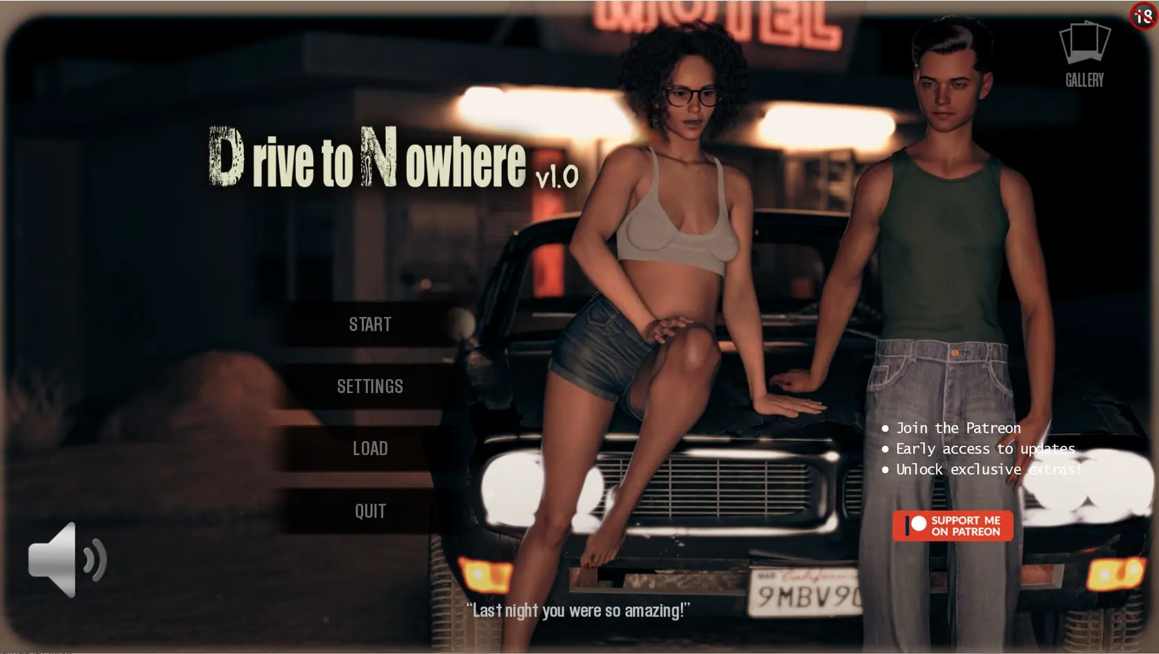 Drive to Nowhere porn xxx game download cover