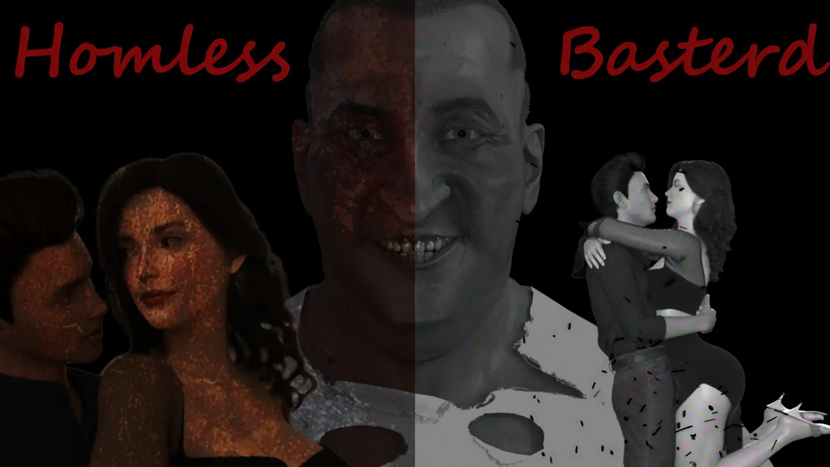 Homeless Bastard porn xxx game download cover