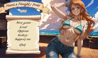 Nami, a Naughty Pirate porn xxx game download cover