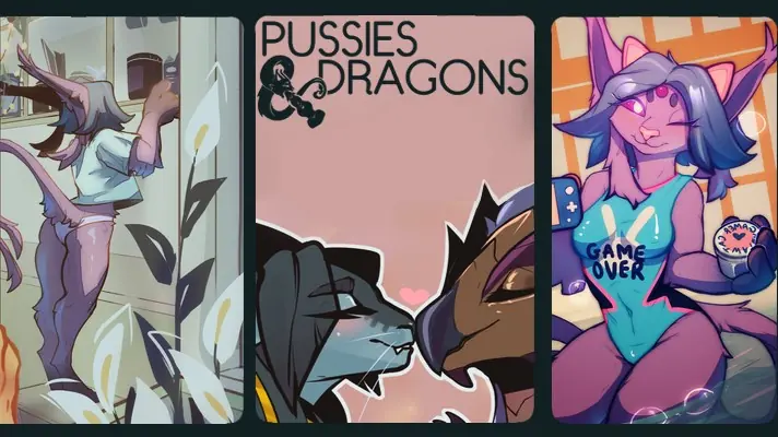 Pussies & Dragons porn xxx game download cover