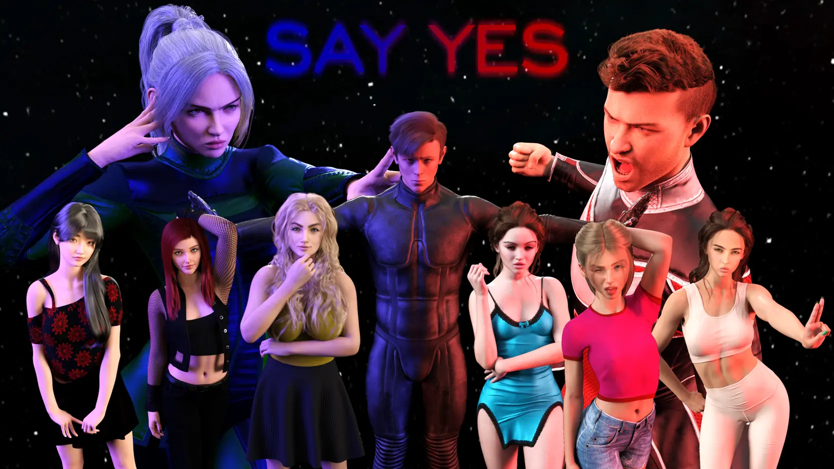 Say Yes porn xxx game download cover