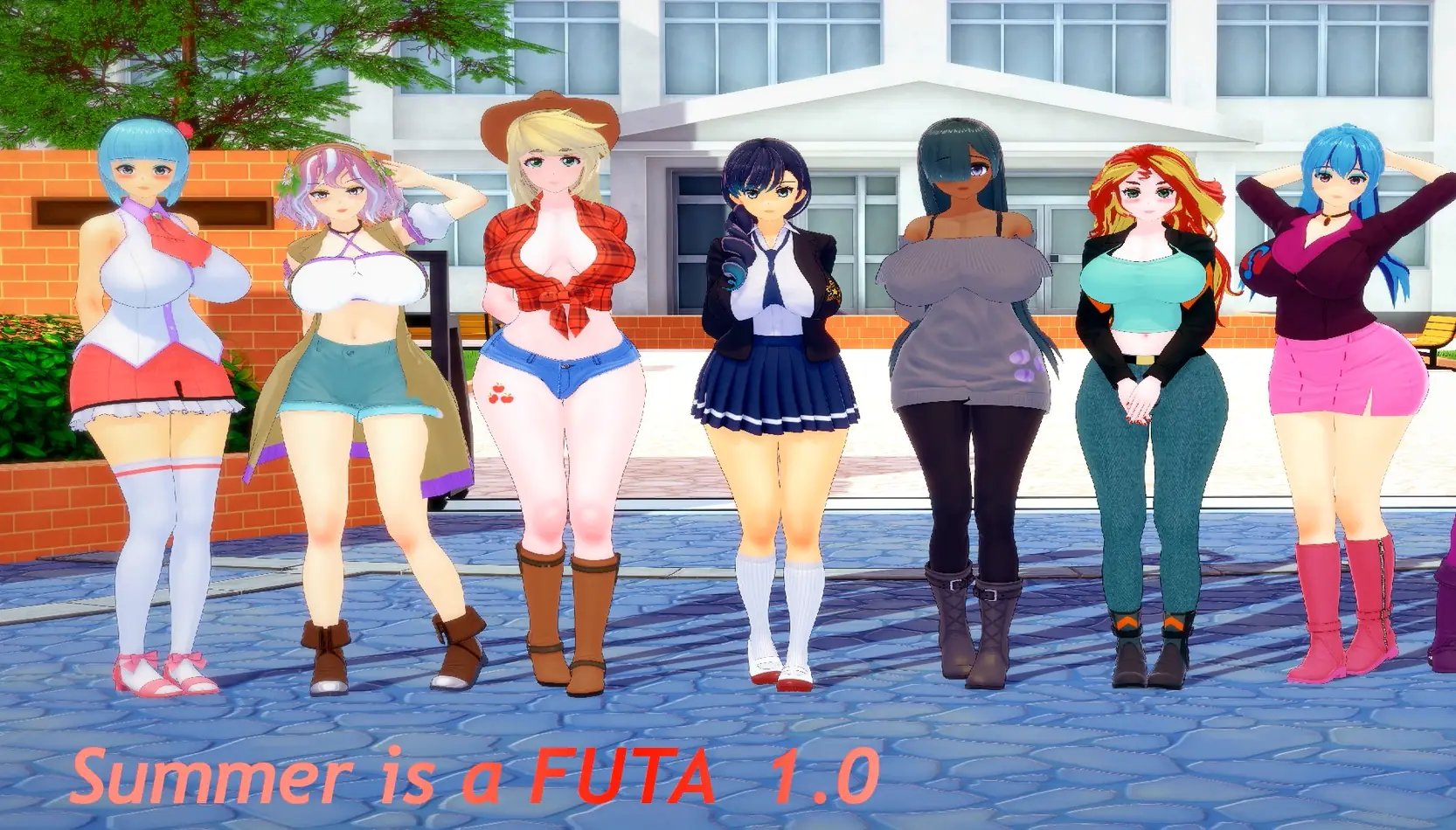 Summer Is a Futa porn xxx game download cover