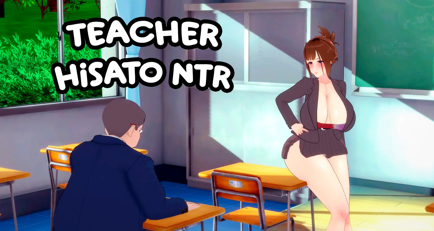 Teacher Hisato NTR porn xxx game download cover