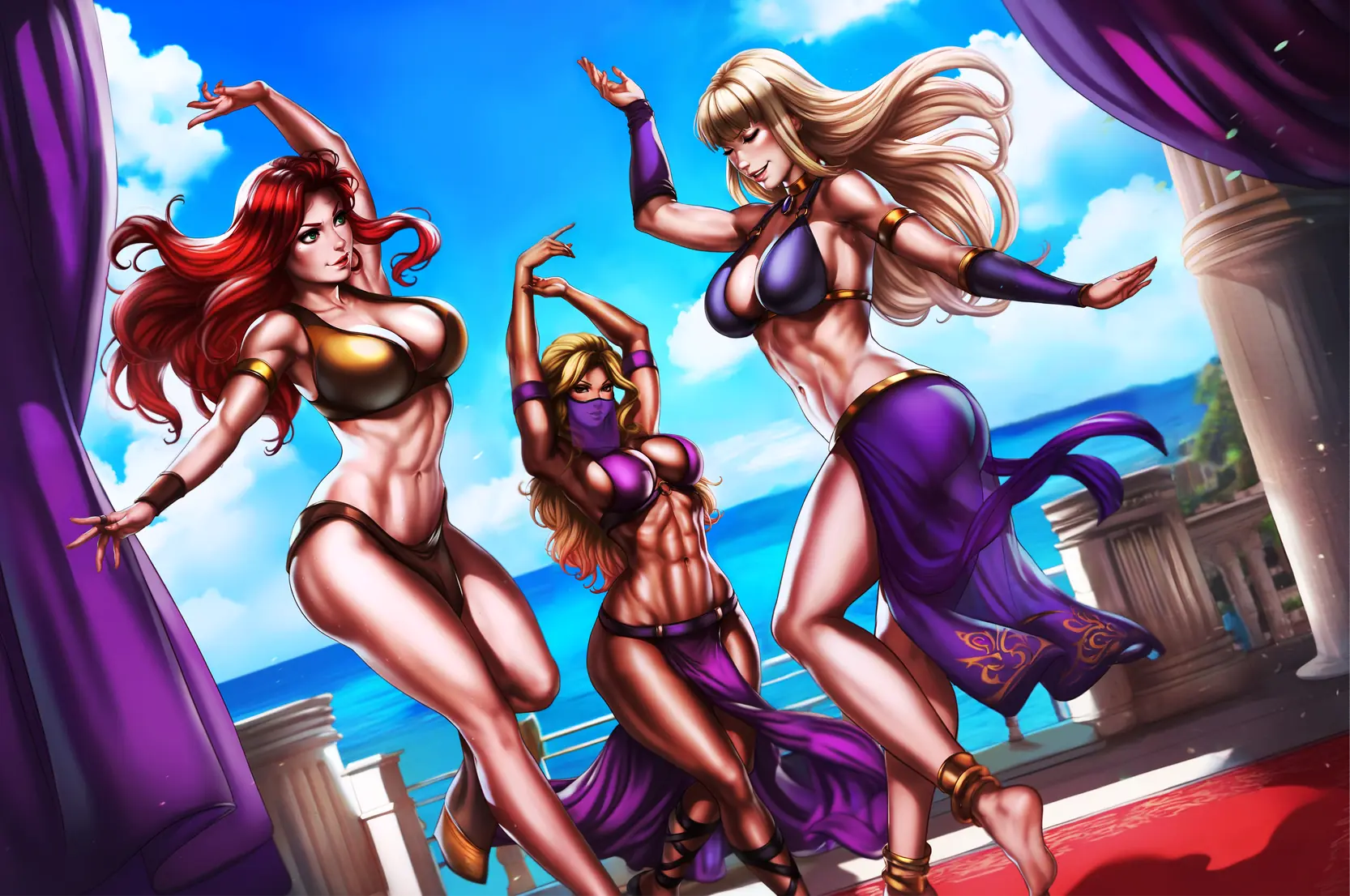 The fall of Themyscira porn xxx game download cover