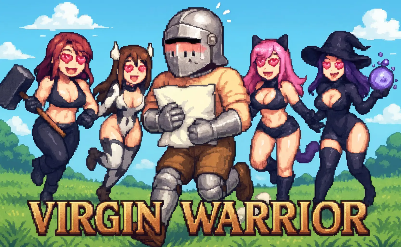 Virgin Warrior porn xxx game download cover