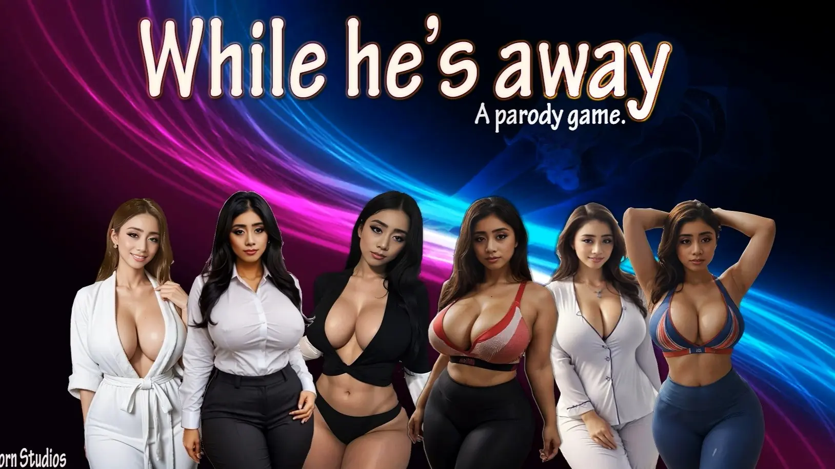 While He’s Away porn xxx game download cover