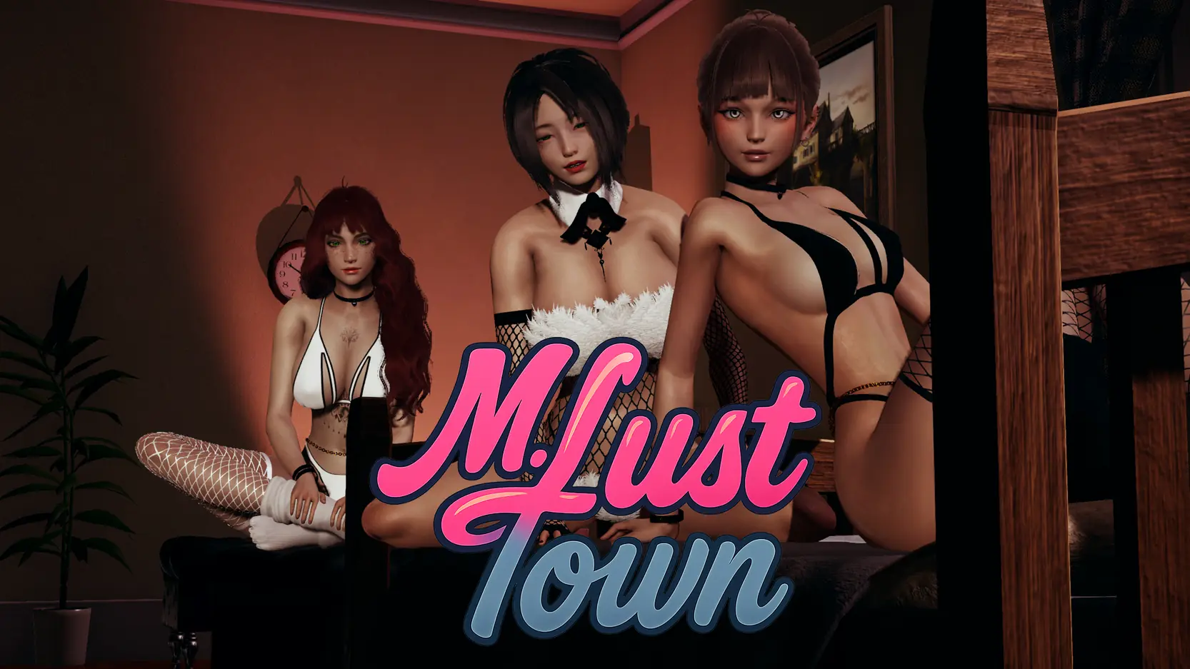M.Lust Town porn xxx game download cover