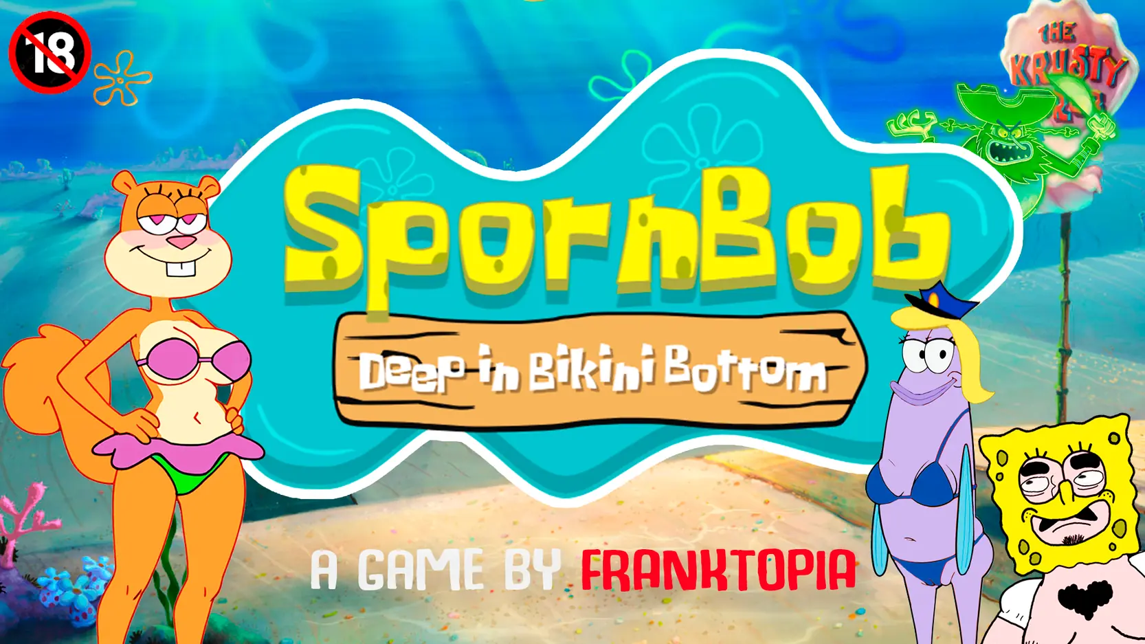 Spornbob: Deep In Bikini Bottom porn xxx game download cover