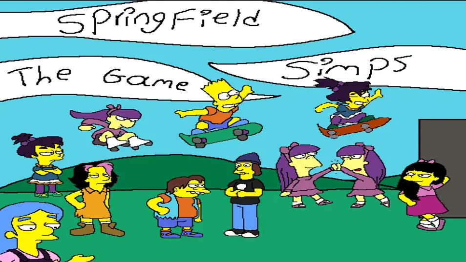 Springfield Simps porn xxx game download cover