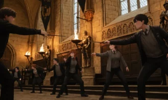 Studying with Hermione Adult Game Screenshot (1)