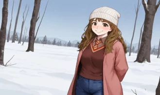 Studying with Hermione Adult Game Screenshot (5)