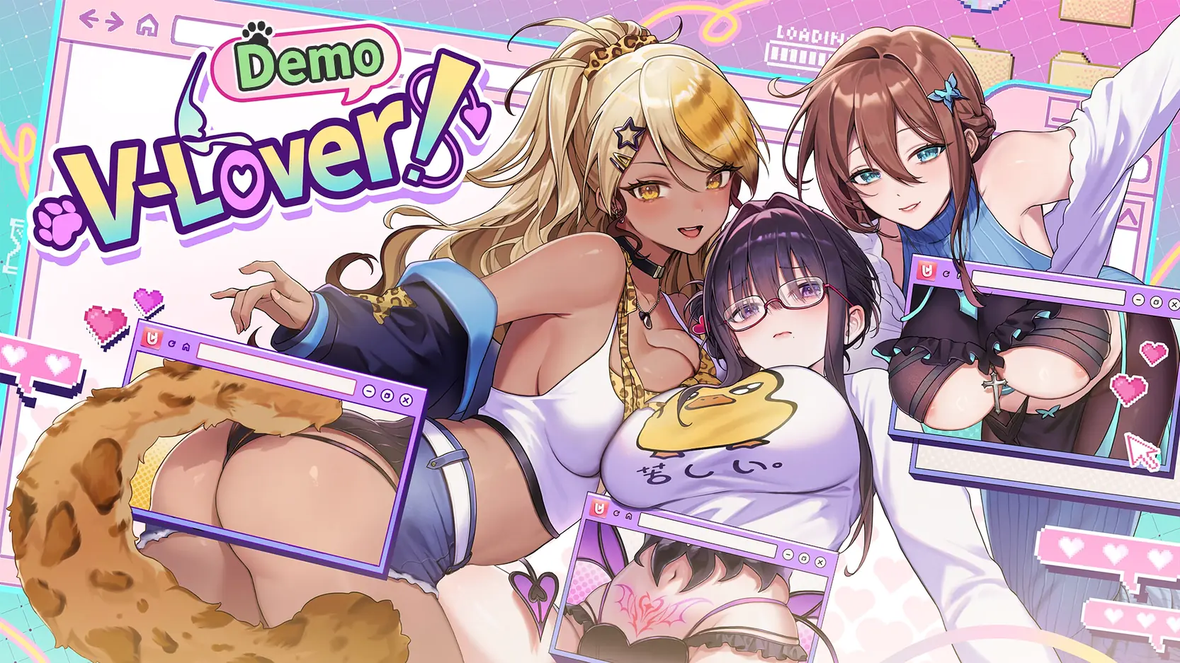 V-LOVER! porn xxx game download cover