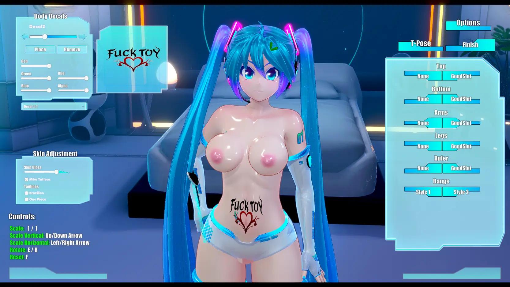 Backstage Miku porn xxx game download cover