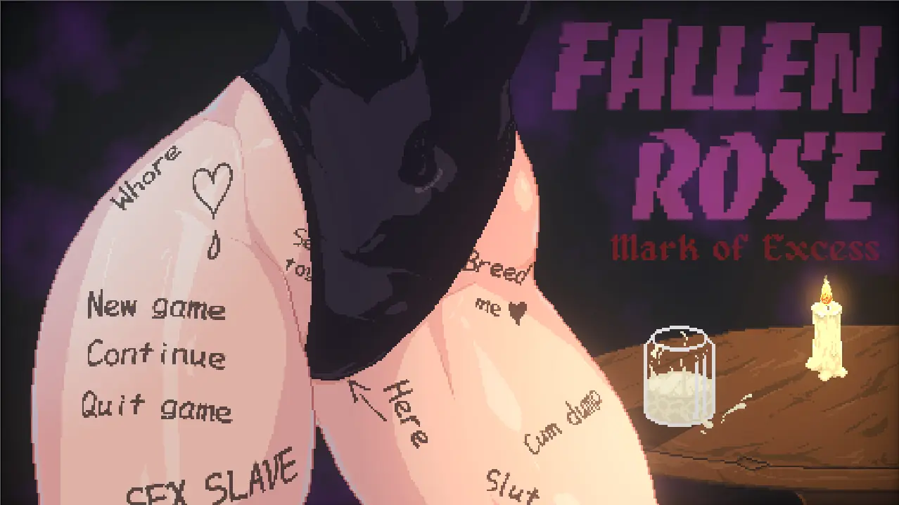 Fallen Rose Mark of Excess porn xxx game download cover