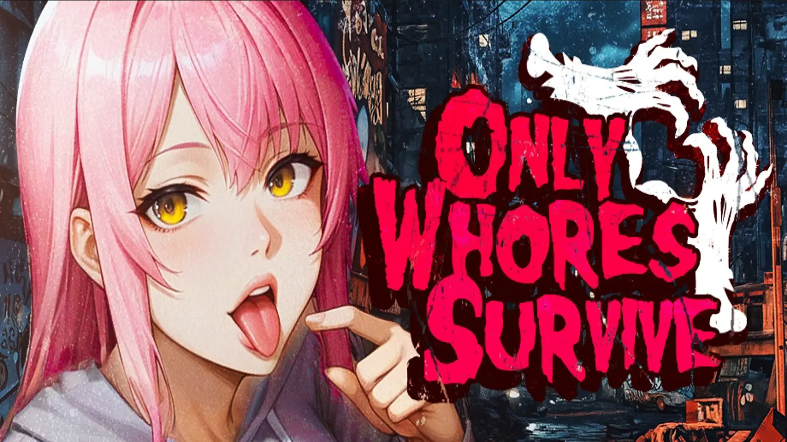 Only Whores Survive porn xxx game download cover