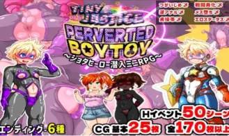 Tiny Justice PERVERTED BOYTOY Shota Hero Infiltration Mini RPG The End of Female Training porn xxx game download cover