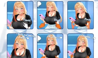 Touch the Blonde College Babe Health Check Time! Adult Game Screenshots (3)