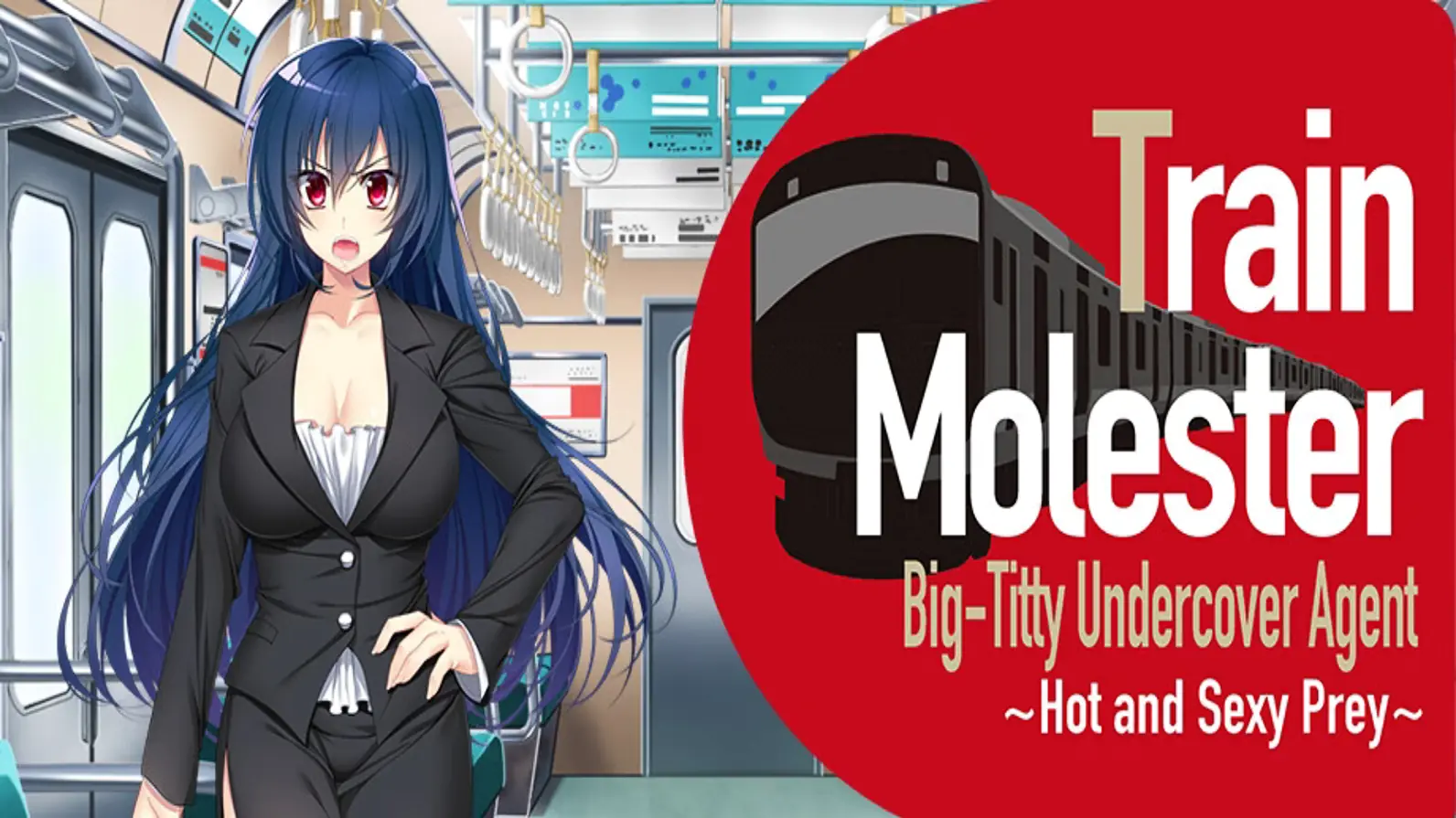 Train Molester Big-Titty Undercover Agent ~Hot and Sexy Prey~ porn xxx game download cover
