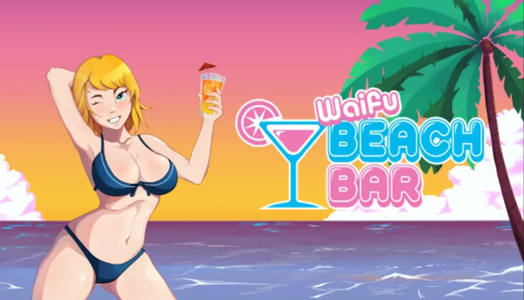 Waifu Beach Bar porn xxx game download cover